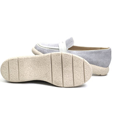 Anna Viotti Pantofi dama D12 221 gri nubuk ID3302-GRIN