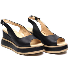 Anna Viotti Sandale dama D47 977 negru ID3512-NG