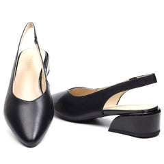 Jose Simon Pantofi dama decupati K4385 3792 negru ID3519-NG