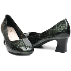 Formazione Pantofi dama 7395 verde ID3545-VRD