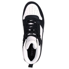 Skechers Ghete dama sport UNO HIGH REGARDS 177099 WHITE/BLACK ID3550-WBK