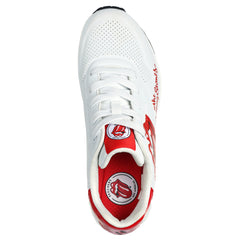 Skechers Pantofi dama sport UNO ROLLING STONES 177965 WHITE/RED ID3562-WRD