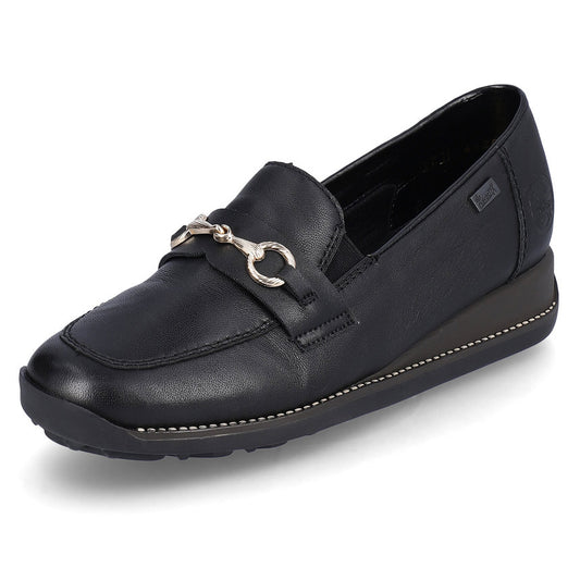 Rieker Pantofi dama Lugano/Turin 44285 00 negru ID3566-NG
