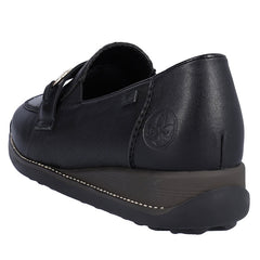 Rieker Pantofi dama Lugano/Turin 44285 00 negru ID3566-NG