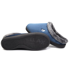 ROAL Papuci casa dama R12230 bleumarin ID3623-BLM