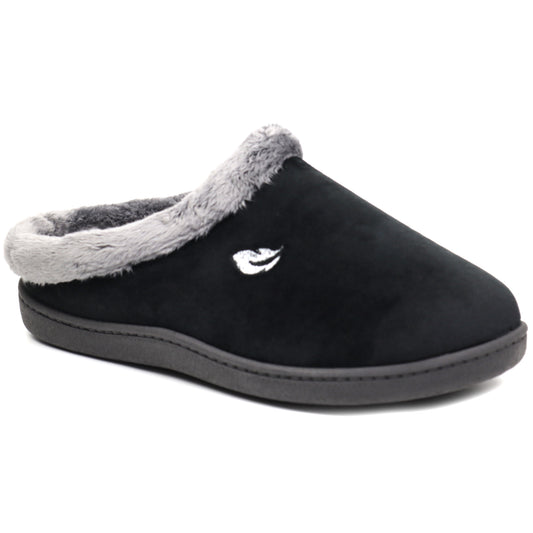 ROAL Papuci casa dama R12230 negru ID3623-NG