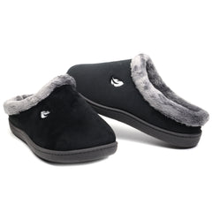 ROAL Papuci casa dama R12230 negru ID3623-NG