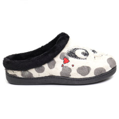 ROAL Papuci casa dama DALMATA R12281 multicolor ID3625-MCL