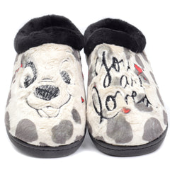 ROAL Papuci casa dama DALMATA R12281 multicolor ID3625-MCL