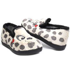 ROAL Papuci casa dama DALMATA R12282 multicolor ID3626-MCL