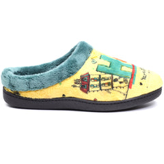 ROAL Papuci casa dama MONTBLANC R12281 galben ID3628-GLB