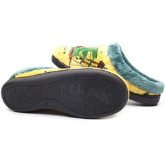 ROAL Papuci casa dama MONTBLANC R12281 galben ID3628-GLB