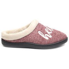ROAL Papuci casa dama HELLO R12015 maro ID3629-MARO