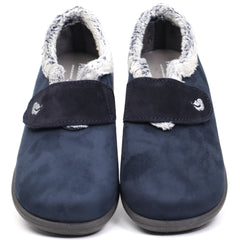 ROAL Papuci casa dama R14117 bleumarin ID3630-BLM