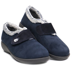 ROAL Papuci casa dama R14117 bleumarin ID3630-BLM