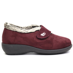 ROAL Papuci casa dama R14117 bordo ID3630-BRD