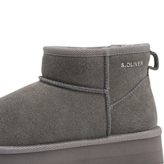 s.Oliver Ghete dama stil UGG 5 26352 41 GRAPHITE ID3644-GRAPH