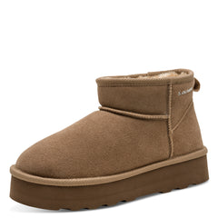 s.Oliver Ghete dama stil UGG 5 26352 41 taupe velur ID3644-TPEV