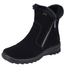 Rieker Ghete dama TEX L7162 00 negru velur ID3657-NGV