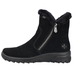 Rieker Ghete dama TEX L7162 00 negru velur ID3657-NGV