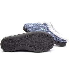 ROAL Papuci casa dama R12283 bleumarin ID3746-BLM