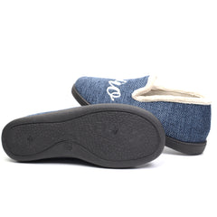 ROAL Papuci casa dama CIAO R12016 bleumarin ID3747-BLM