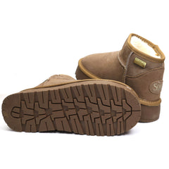 Soprani Couture Ghete dama Hugh Platform SCW328030 camel velur ID3764-CMLV