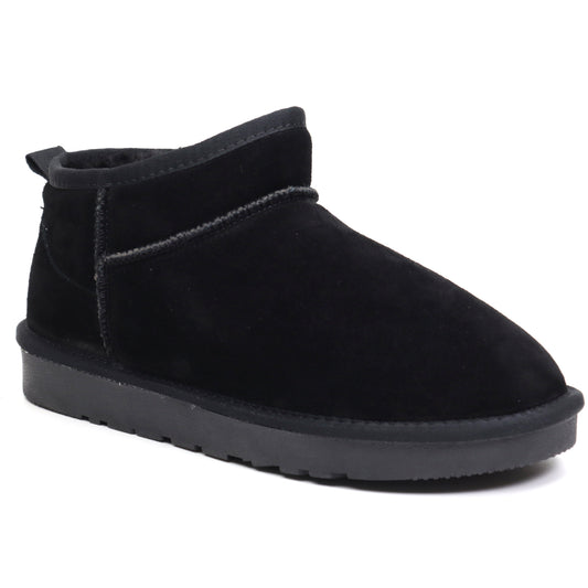 Energy Ghete dama scurte I1200 negru velur ID3773-NGV