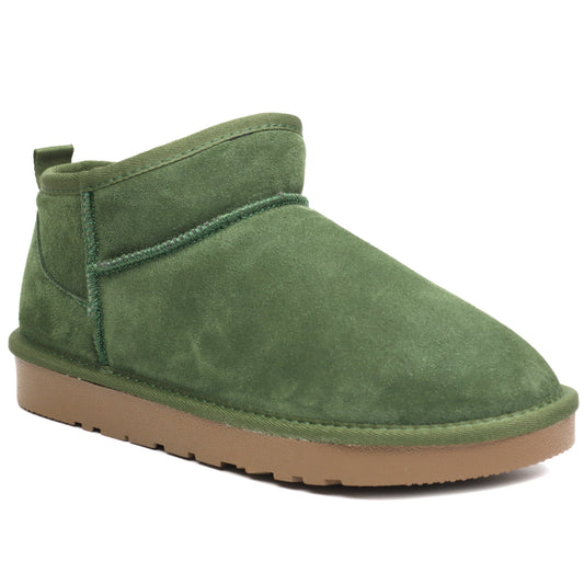 Energy Ghete dama scurte I1200 verde velur ID3773-VRDV