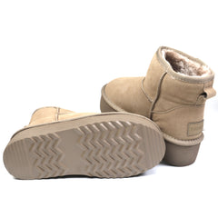 Energy Ghete dama talpa groasa I1251 taupe velur ID3788-TPEV