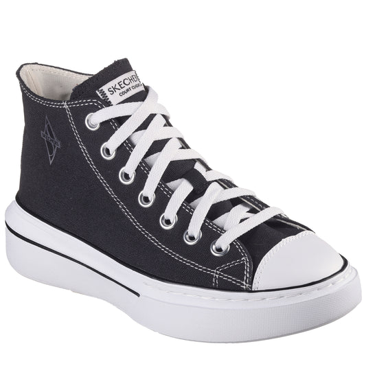 Skechers Bascheti dama sport CORDOVA CLASSIC TOP TIER 185063 BKW ID3800-BKW