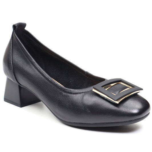 Pass Collection Pantofi dama M4M440011A 01 N negru ID3821-NG