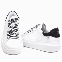 Rieker Sneakers dama W1201 80 alb+multicolor ID3855-ALB.MCL
