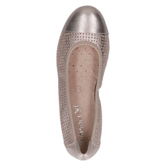 Caprice Balerini dama 9 22151 42 TAUPE METALIC ID3860-TPEM