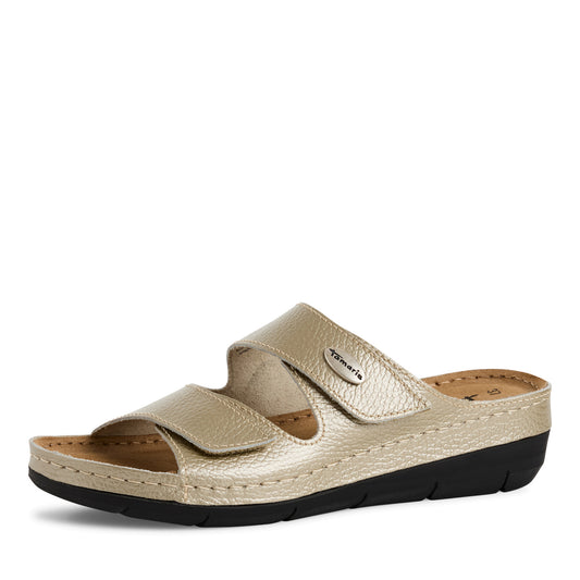 Tamaris Papuci dama piele naturala 1 27510 41 GOLD ID3862-GLD