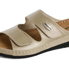 Tamaris Papuci dama piele naturala 1 27510 41 GOLD ID3862-GLD