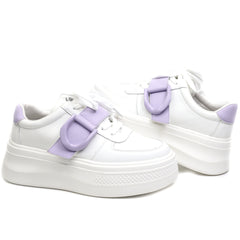 Franco Gerardo Sneakers dama E23070 WHITE/LAVAND ID3873-WLV
