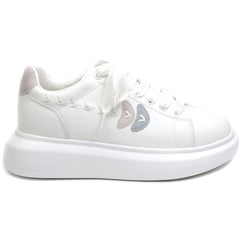 Franco Gerardo Sneakers dama 2A515 WHITE/GREY ID3880-WGREY