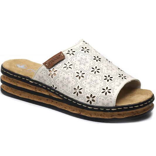 Rieker Papuci dama 62955 60 crem ID3921-CRM