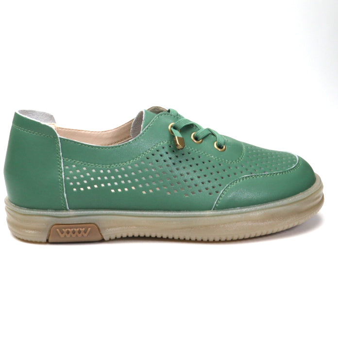 Formazione Pantofi dama 12175 verde ID3959-VRD