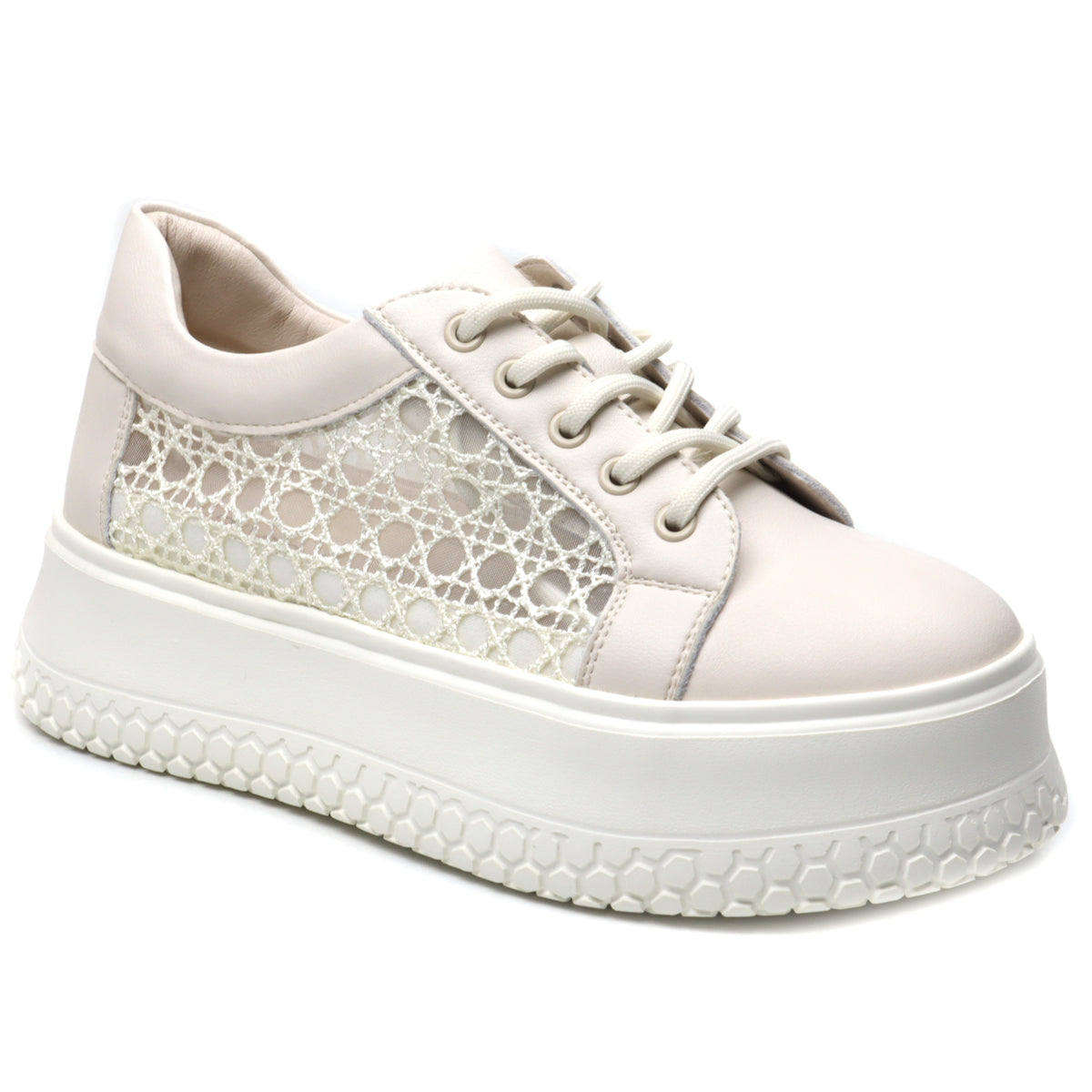 Pass Collection Sneakers dama W1W140030C 52 Z crem ID4000-CRM