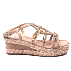 Alma En Pena Sandale dama V241012 roz velur ID4083-ROZV