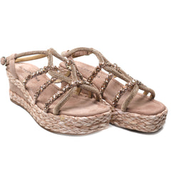 Alma En Pena Sandale dama V241012 roz velur ID4083-ROZV