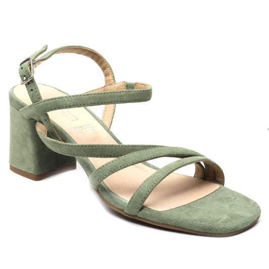 Intermoda Sandale dama 12546185 vernil velur ID4092-VERV