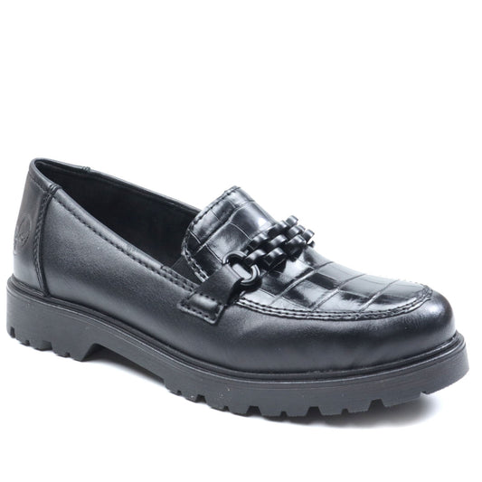 Rieker Pantofi dama 45561 01 negru ID4123-NG