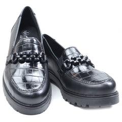 Rieker Pantofi dama 45561 01 negru ID4123-NG