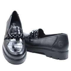 Rieker Pantofi dama 45561 01 negru ID4123-NG