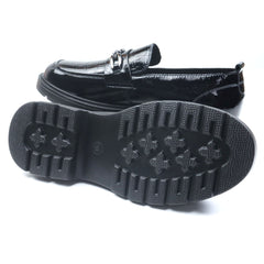 Pass Collection Pantofi dama X4X450028A 01 L negru lac ID4143-NGL