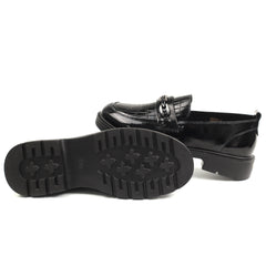 Pass Collection Pantofi dama X4X450028A 01 L negru lac ID4143-NGL