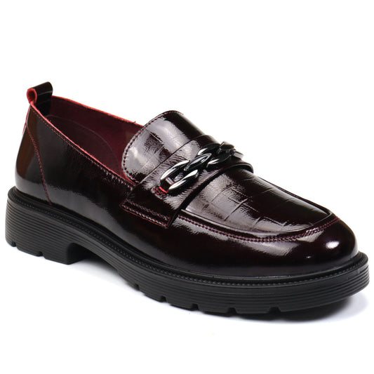 Pass Collection Pantofi dama X4X450028B 23 L bordo lac ID4154-BRDL